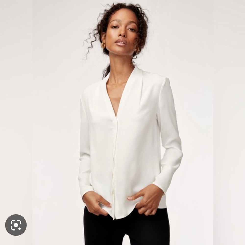 Aritzia Babaton Power Blouse